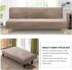 H.VERSAILTEX Real Velvet Futon Cover Armless Sofa Covers Sofa Bed Covers - Image 5