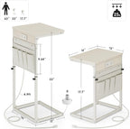 Vagusicc C-Shaped End Table - Image 3