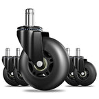 RidRed Office Chair Wheels Replacement Heavy Duty 3 Inch Roller Blade Wheels by RidRed
