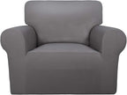 PureFit Stretch Chair Covers Fleece Couch Covers by PureFit
