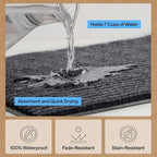 GORILLA GRIP Waterproof Traffic Guard Door Mat, 70x24 Indoor Outdoor Durable - Image 5