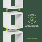 Furinno Cubicle Book Shelf, Stackable Bookshelf, Cube Storage Organizer Bookcase - Image 4