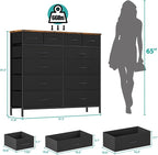 VASICAR Dresser for Bedroom - Image 3