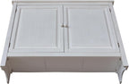 International Concepts 34" High Solid Wood Hall Storage Cabinet Cupboard - Image 8