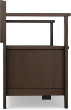 SIMPLIHOME Amherst Entryway Storage Bench - Image 12