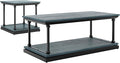 24/7 Shop at Home Ambridge Transitional Multi-Storage Wood 2-Piece Coffee Table by 247SHOPATHOME