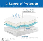 RV Short Queen Mattress Pad Waterproof Protector, Short Queen Mattress Topper - Image 4