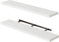 Fixwal Floating Shelves for Wall, 47.2" Long Heavy Duty Wall Mounted Rustic by Fixwal