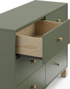 Storkcraft California 6-Drawer Double Dresser - Image 13