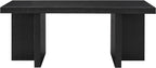 Roundhill Furniture Mchome 3-Piece Coffee Table Set, Coffee Table and Two End - Image 11