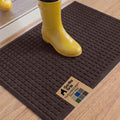 GORILLA GRIP® Ultra Absorbent Front Door Mat Outside Entrance 35x23, Traps Dirt by Unknown