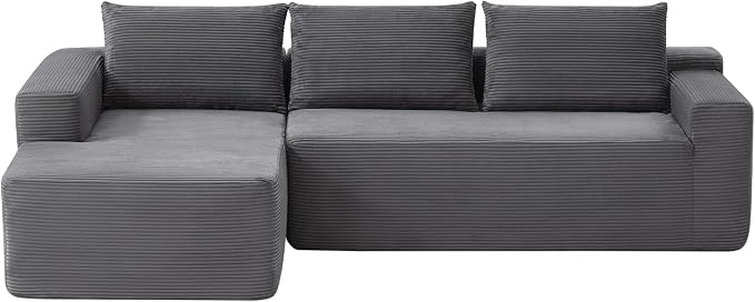 97" Cloud Sectional Couch, Modern Modular Sectional Sofa - Image 6