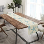 Blue Starfish Table Runner, Nautical Beach Table Runner Decor - Image 3