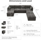 mopio Oversized Modular Sectional Sofa - Image 2