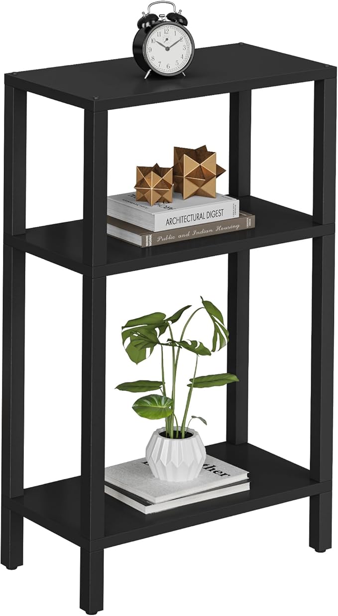 TUTOTAK Small Side Table, Narrow End Table, Skinny Sofa Table, Slim Nightstand by ChoosetutotakFurnitureBuildYourCozyHome