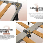 6Pcs Bed Frame Support Leg, Adjustable Height 5.8"-9", Extra Sturdy Steel Bed - Image 7