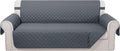 Reversible Oversized Sofa Covers, XL Sofa, Dark Blue/Dark Blue by LuxshareHome