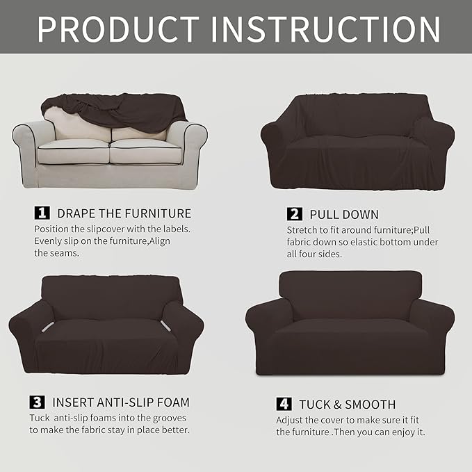 Easy-Going Stretch Oversized Chair Slipcover - Image 6