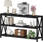 FATORRI Console Table for Entryway, Long Sofa Table - Image 9