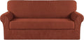 Turquoize Stretch Sofa Slipcover 2 Pieces Sofa Cover Couch Cover by Turquoize