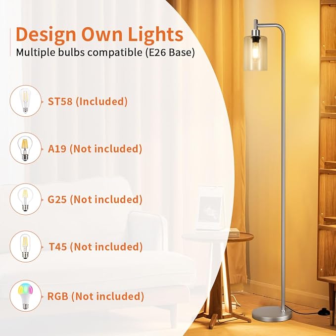 Ziisee Floor Lamps for Living Room - Image 5