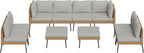 Aoxun 10 Piece Patio Furniture Set, 10 Seats Outdoor Sectional Sofas - Image 9