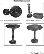End Tables for Living Room, Wooden End Table, Small Side Table, Nightstand - Image 5