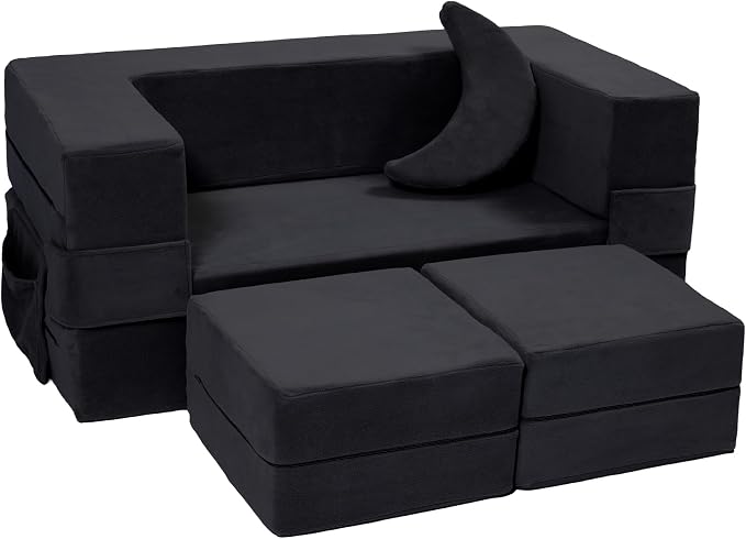 Elftopia Modular Kids Sofa, Toddler Couch Foam Armchair by Elftopia