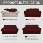 Easy-Going Stretch Chair Slipcover - Image 6