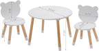 UTEX Kids Wood Table and Chair Set, Kids Play Table - Image 7