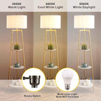 ROSEN GARDEN Floor Lamp, Standing Reading Light - Image 6
