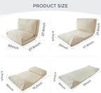 MAXYOYO Folding Sofa Bed, Floor Sofa Convertible Sleeper Chair - Image 2
