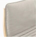 IKEA Poang Armchair Birch Veneer Knisa Light Beige 792.407.90 - Image 4
