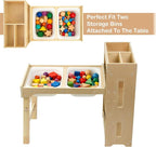 WINGYZ Sensory Table and Chairs, Toddler Activity Table and 2 Chair Set - Image 9