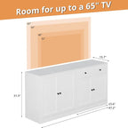 TUSY 71" Large TV Stand Set - Image 5