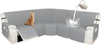 Arfntevss Recliner Sectional Couch Covers 1OO% Waterproof L Shape Sofa Cover by Arfntevss