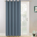 Yakamok Stone Blue Room Darkening Curtains 84 inch Sliding Door Drapes | 1 by Yakamok