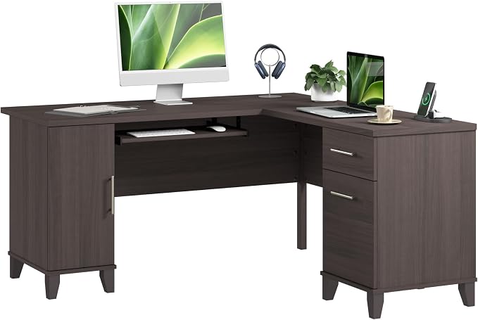 Bush Furniture 60-inch L Shaped Desk by BushHome