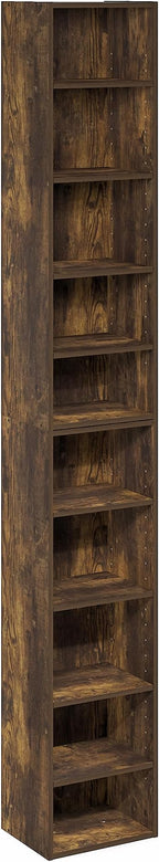 Furinno PASIR Book Shelf, 10-Tier Bookshelf, Bookcase - Image 6