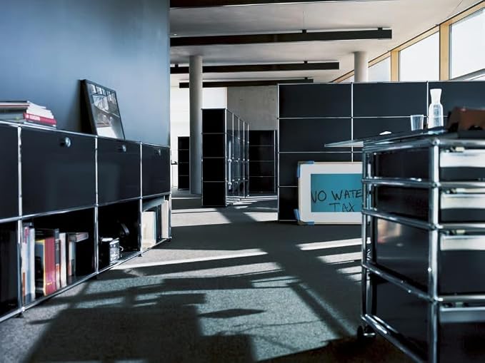 Modern Storage Cabinet Versatile Free-Standing Organizer - Image 10