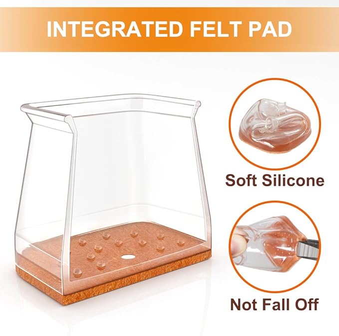 24 Pcs Chair Leg Floor Protectors - Image 3