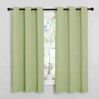 NICETOWN Nursery Curtains 63 inch Long, Thermal Insulated & Room Darkning by NICETOWN