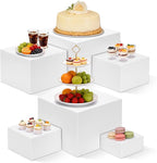 6 Pcs Buffet Risers, Display Stand Shelf by Unknown