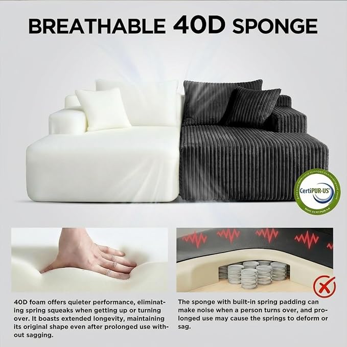 Sytopia Loveseat Chaise Lounge - Image 5