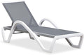 PURPLE LEAF Patio Chaise Lounge Chair by PURPLELEAF