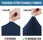 4 Piece Stretch Sofa Covers for 3 Cushion Couch Covers Furniture Slipcovers for - Image 3