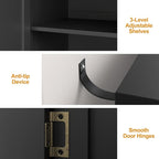 RoyalCraft 63'' Sideboard Buffet Cabinet - Image 6