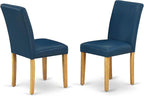 East West Furniture ABP4T55 Abbott Parson Kitchen Chairs by EastWestFurniture