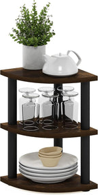Furinno Turn-N-Tube Kitchen Countertop Organizer, 3-Tier Corner Countertop by Furinno-FitsYourSpaceFitsYourBudget