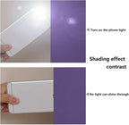NICETOWN Lilac Purple 100% Blackout Curtains 45 inches Long, Thermal Insulated - Image 3
